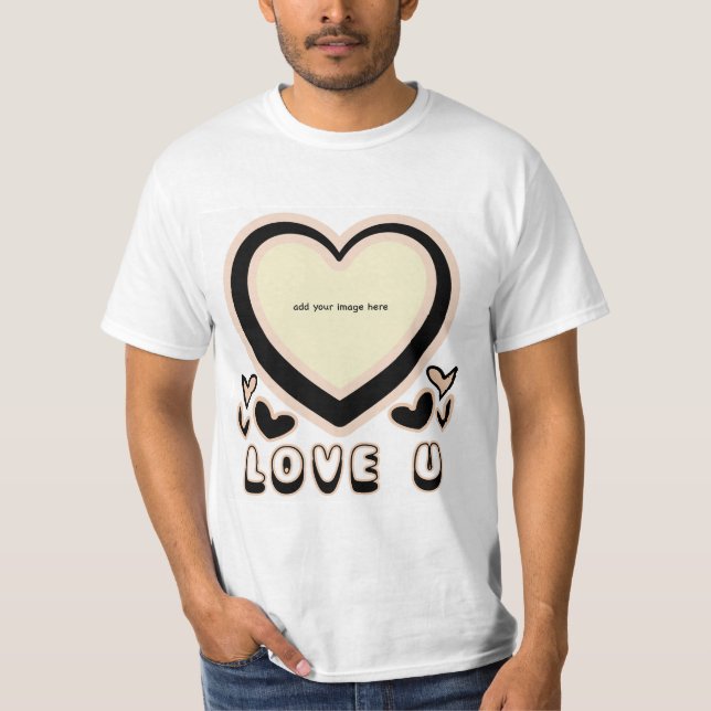 T-shirt LOVE U Teddy Bear (Devant)