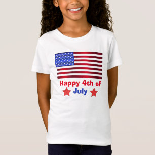 T-Shirt Love USA Drapeau Débardeur de base de l'enfant