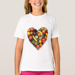 T-shirt Love Vegan