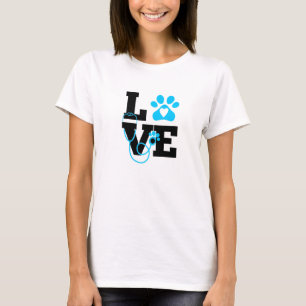 T-shirt Love Vet Tech Week Enseignant Pri