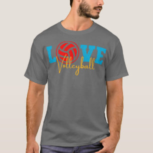T-shirt Love Volleyball 14