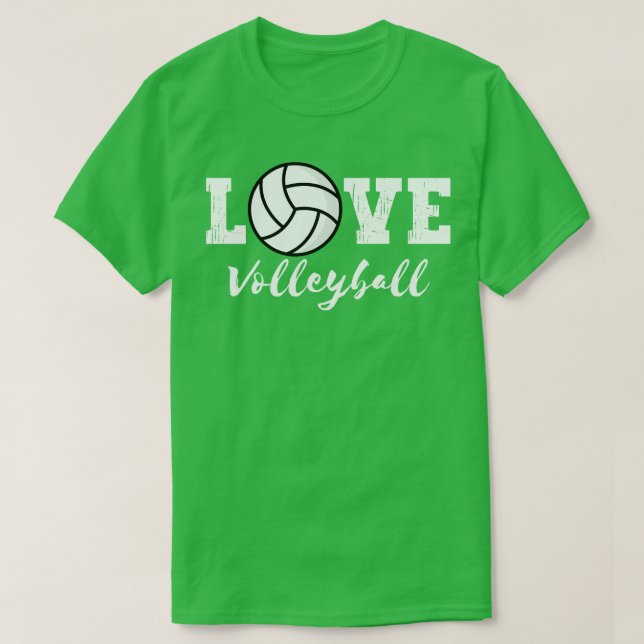 T-shirt Love Volleyball 24 (Design devant)