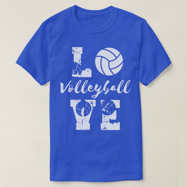 T-shirt Love Volleyball 26 (Design devant)