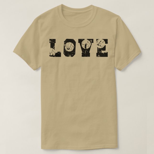 T-shirt Love Volleyball 29 (Design devant)