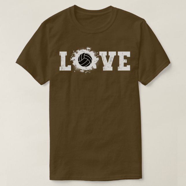 T-shirt Love Volleyball 6 (Design devant)