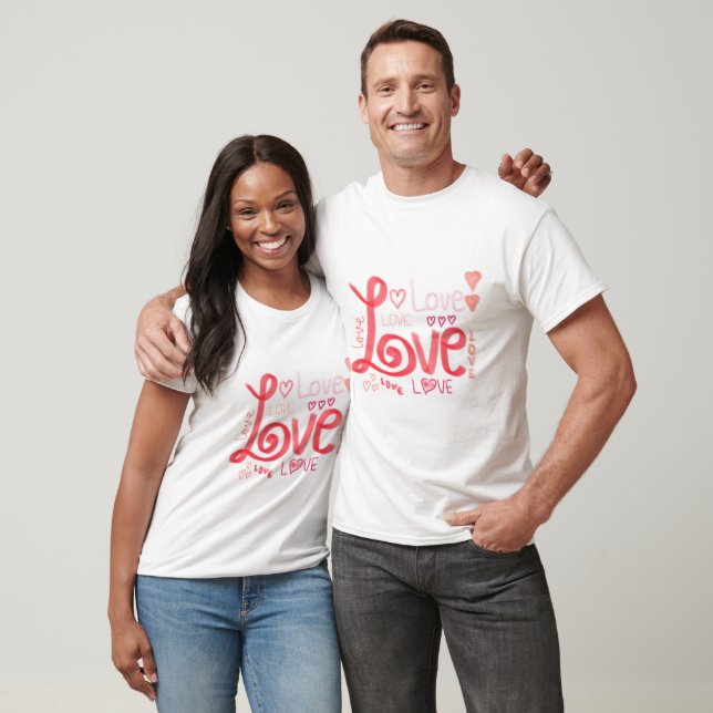 T-shirt LOVE White (Unisexe)