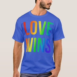 T-shirt Love WinsCute Witty Community Tee Gift