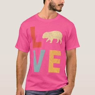 T-shirt Love Wombat Lover Funny Wombat Citation
