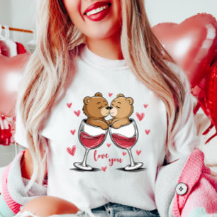 T-shirt Love You Valentine's Day