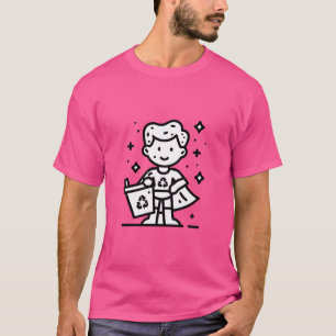 T-shirt Love Your Planet - Journée mondiale de l'environne