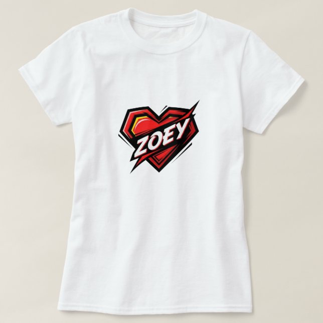 T-shirt Love Zoey (Design devant)