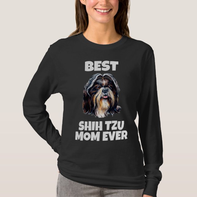 T-shirt Loveable Cute Shih Tzu (Devant)