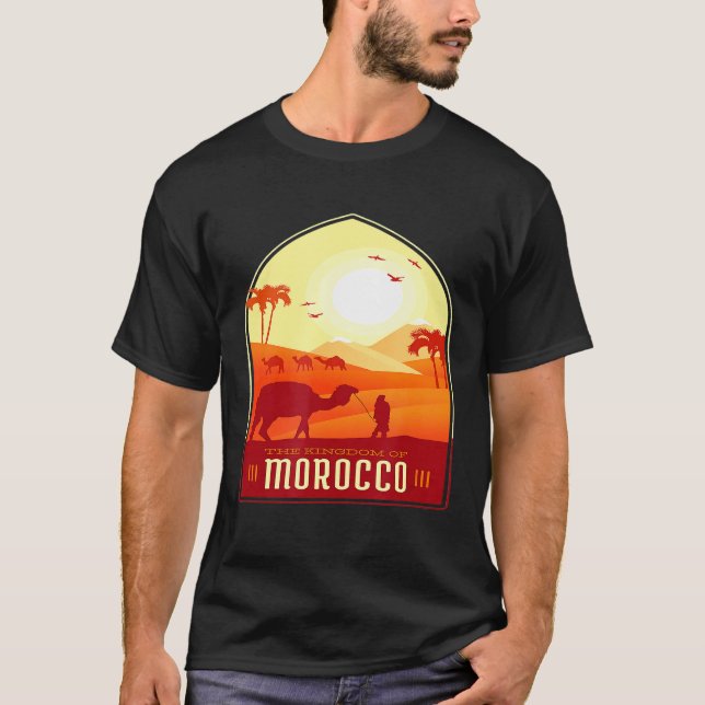 T-shirt Loveafrica Sun Camels (Devant)