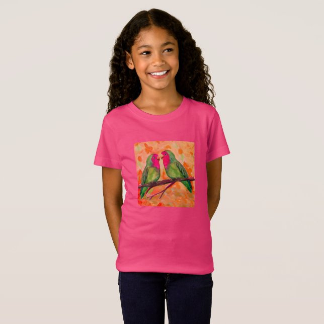 T-shirt lovebirds (Devant entier)