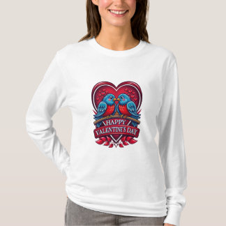 T-shirt Lovebirds Forever – Romantic Valentine’s Day Coupl