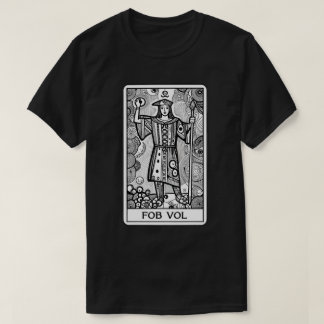 T-SHIRT LOVECRAFT STYLE THE FOOL TAROT CARD TEE 