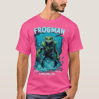 T-shirt Loveland Frogman Cryptid Créature Cryptozoologie