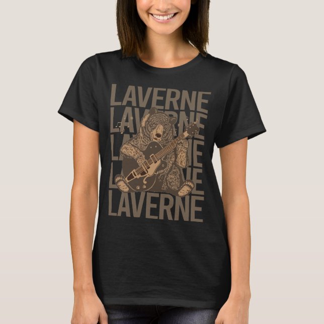 T-shirt Lovely Bear - Nom de la laverne (Devant)