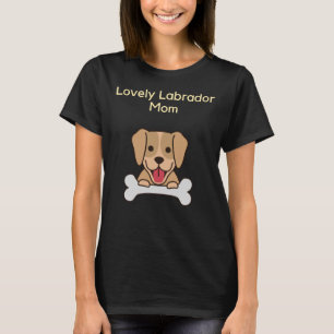 T-shirt Lovely Labrador Mom