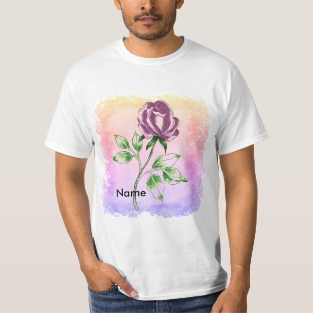 T-shirt Lovely Rose (Devant)