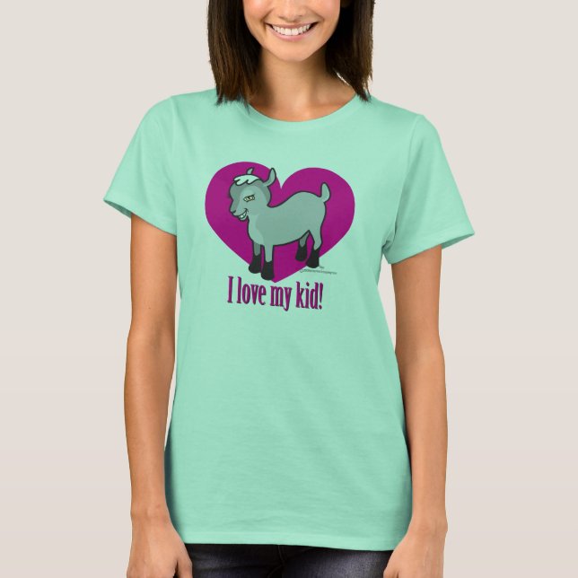 T-shirt lovemykid (Devant)