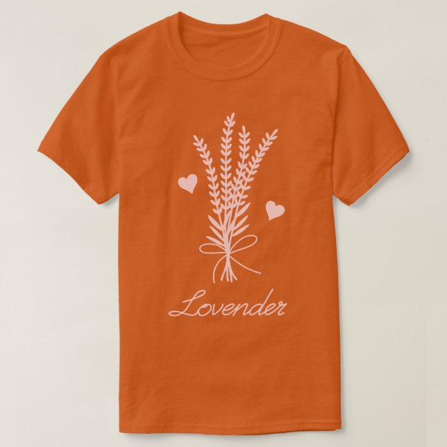 T-shirt Lovender Love et Lavender 3 (Design devant)