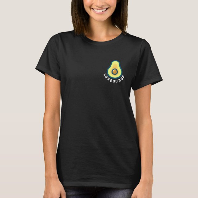 T-shirt Loveocado - Conception Pour Avocado Et Végétaux Sa (Devant)