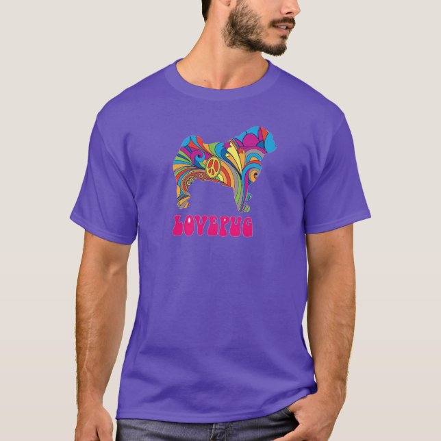 T-SHIRT LOVEPUG (Devant)