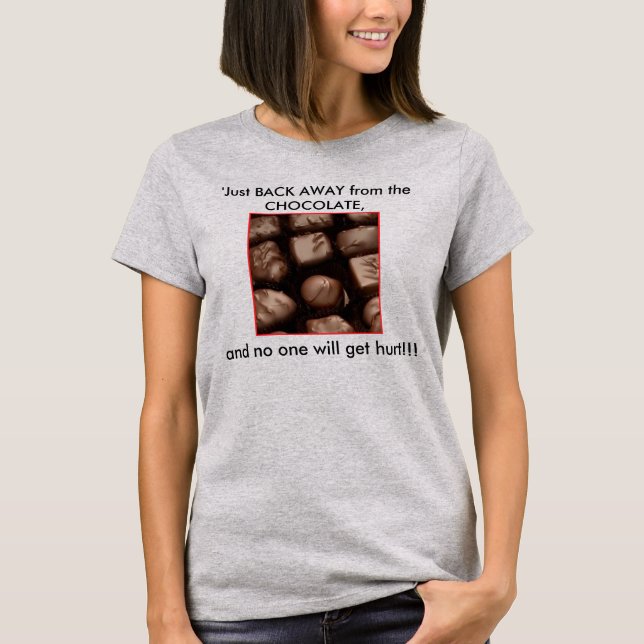 T-shirt Lover au chocolat (Devant)