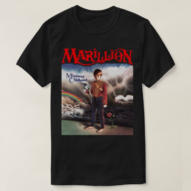 T-shirt Lover Cadeaux Marillion Cadeau Pour Ventilateur (Design devant)