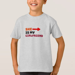 T-shirt Lover Elle Est Ma Petite Amie