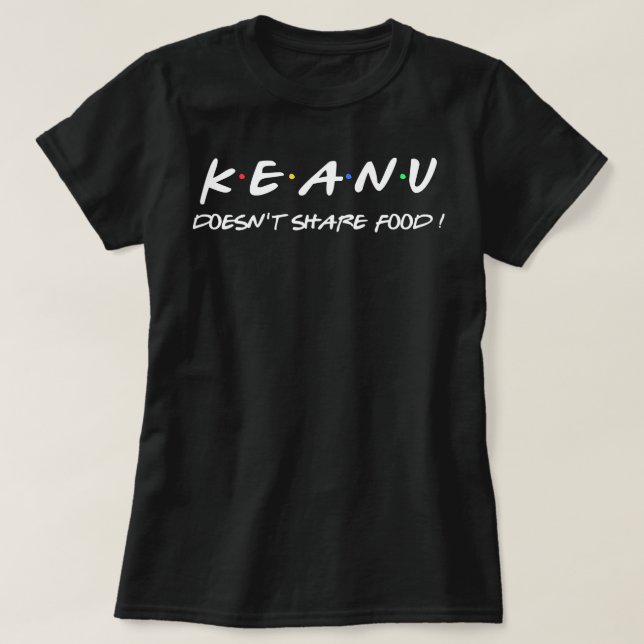 T-shirt Lover Gift Keanu Art Reeves Retro Wave (Design devant)