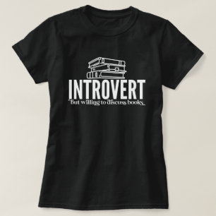 T-shirt Lover livre Introvert