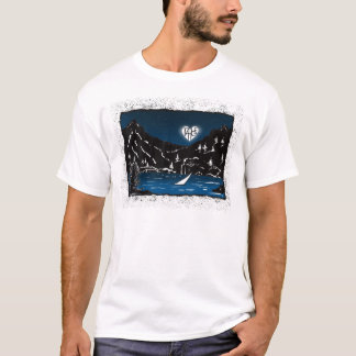 T-shirt Lover Lover's Heart® Tahoe Mountain