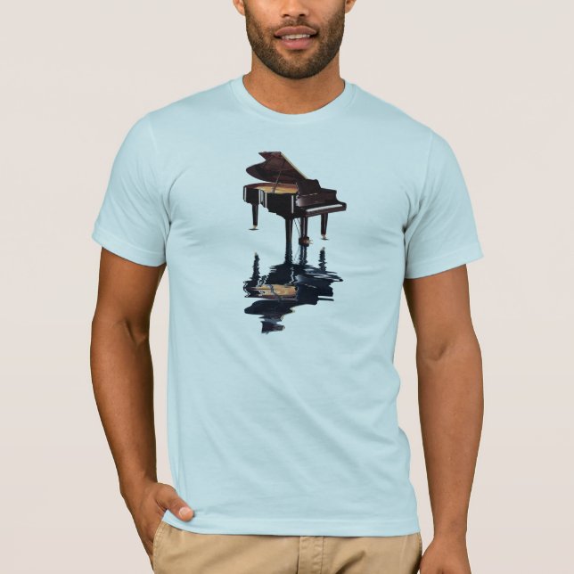 T-Shirt Lover Musique GRAND PIANO (Devant)