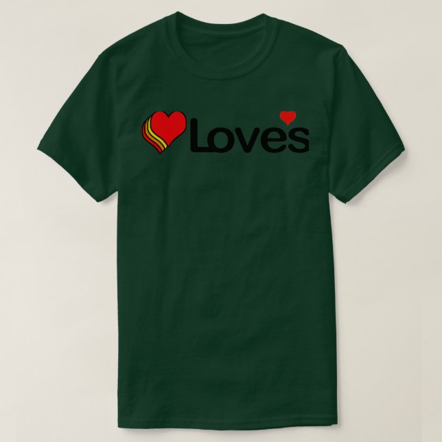 T-shirt Loves Camion Stop Classic 1 (Design devant)