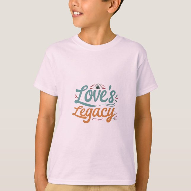 T-shirt Love's Legacy Boys (Devant)
