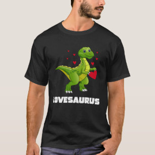 T-shirt Lovesaurus For Toddler Boys Valentines Day N rex D