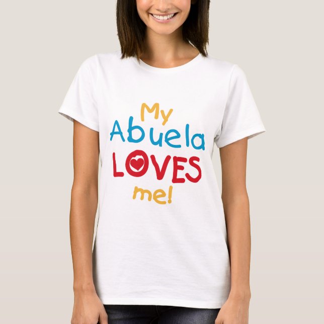 T-shirt LOVESMEabuela (Devant)