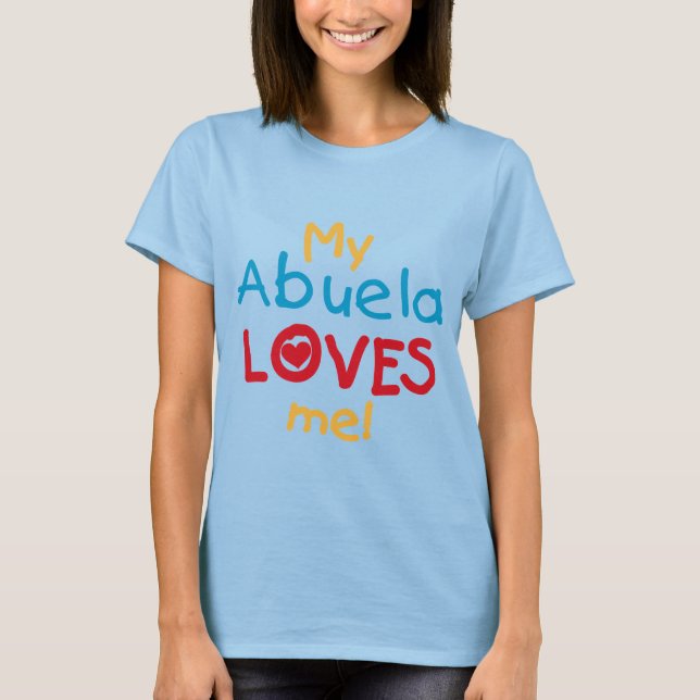 T-shirt LOVESMEabuela (Devant)
