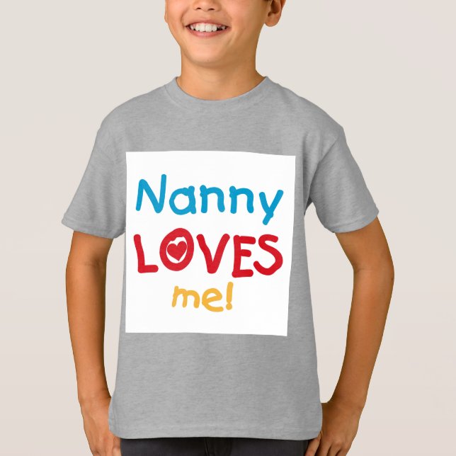 T-shirt LOVESMEnanny (Devant)
