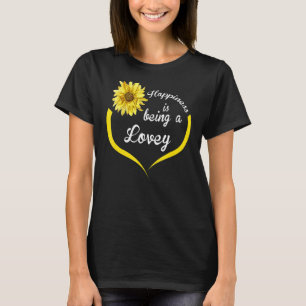T-shirt Lovey Happiness Est Un Lovey