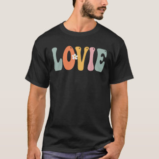 T-shirt LOVIE Retro Super Imprimer Maman mignonne Mère s D