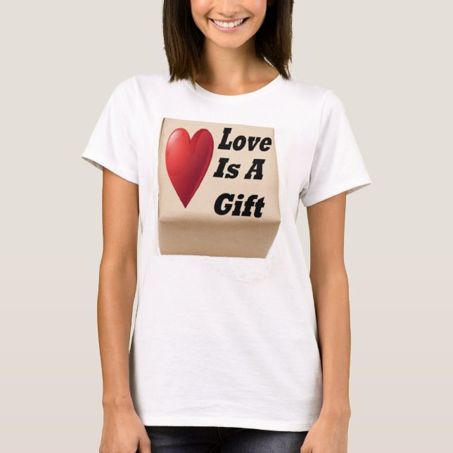 T-Shirt Lovre Est Un Cadeau (Devant)