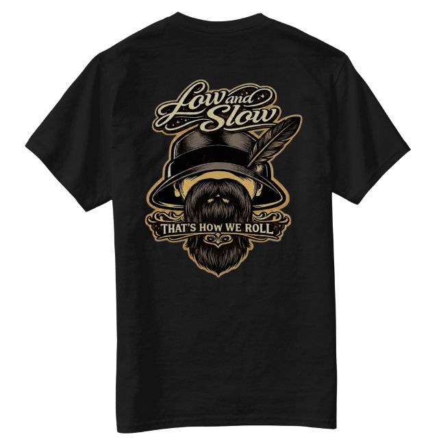 T-shirt Low and slow, c'est comme ça qu'on roule e (Créateur téléchargé)