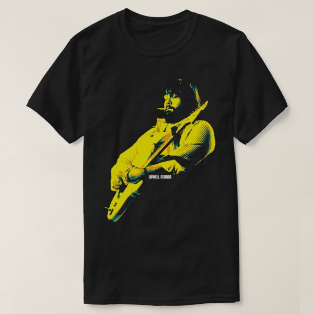 T-shirt Lowell George. Lowell Thomas George. T-Sh classiqu (Design devant)