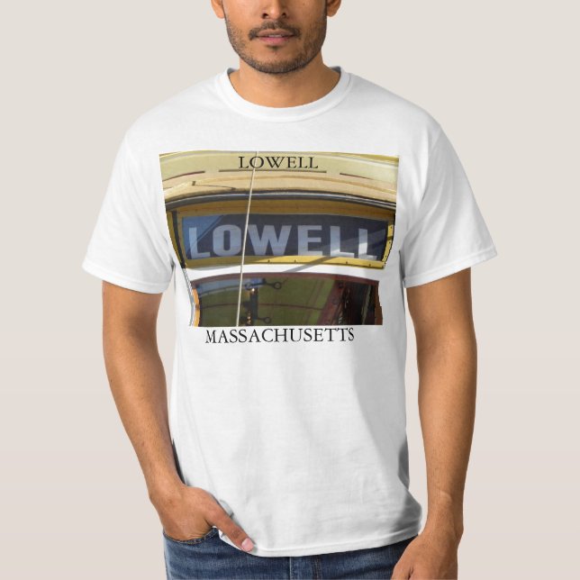 T-SHIRT LOWELL, MASSACHUSETTS (Devant)
