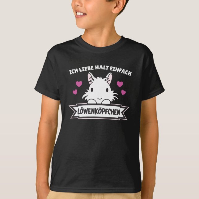 T-shirt Löwenköpfchen Lapin Sweet Bunny Bunny Bunny (Devant)