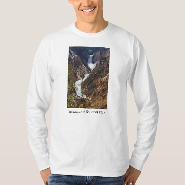 T-shirt Lower Falls Yellowstone (Devant)