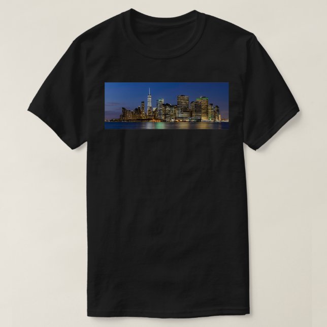 T-shirt Lower Manhattan Wall Street New York 1 (Design devant)